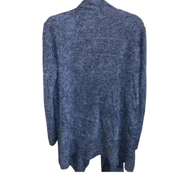 Barefoot Dreams Bamboo Chic Lite Knit Heather Blue L/XL - Picture 6 of 7